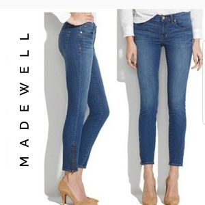 *Price Drop* Madewell Skinny Skinny Ankle Zip